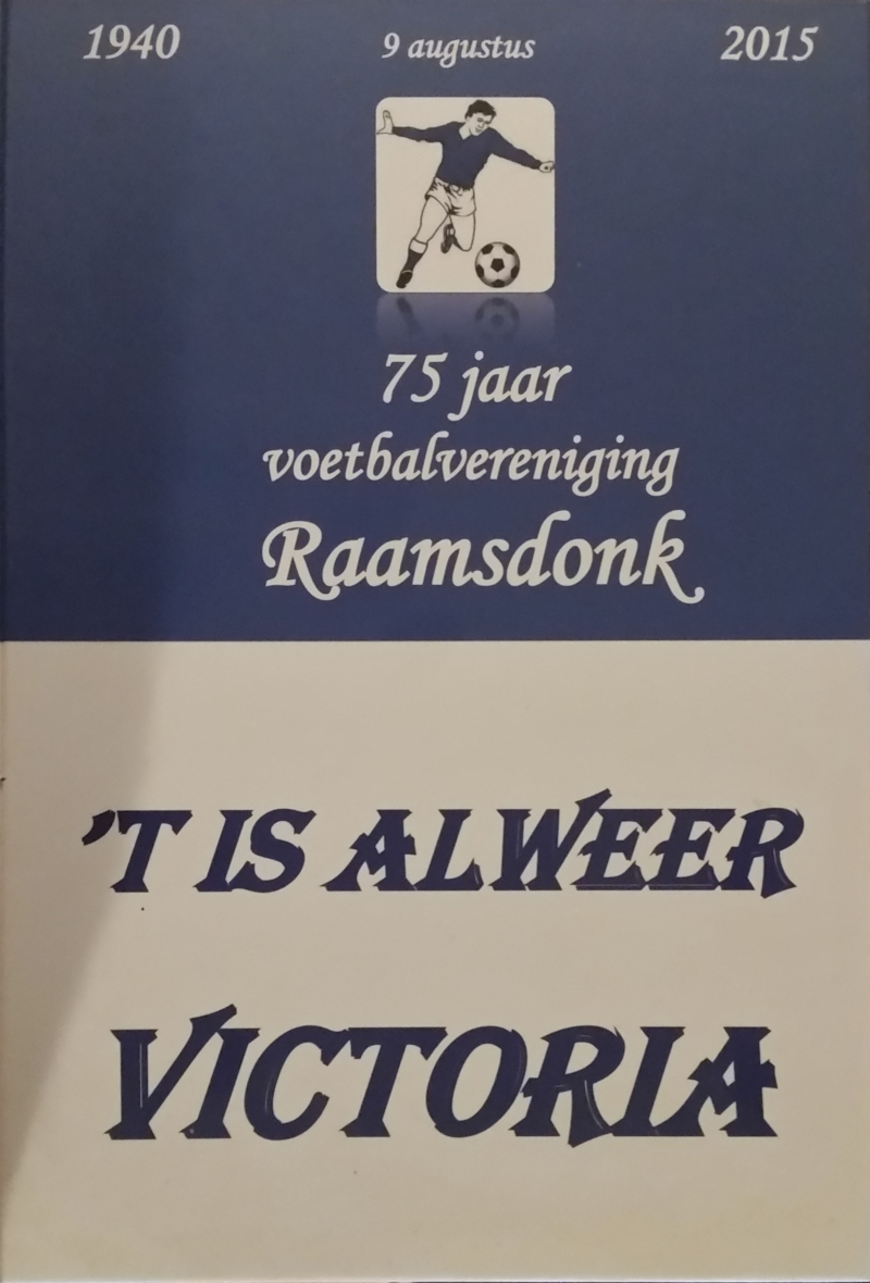 Cover of Jubileumboek 75 jaar voetbalvereniging Raamsdonk