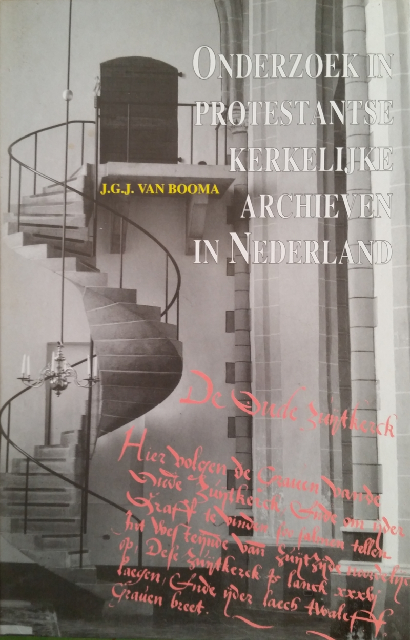 Cover of Onderzoek in protestandse kerkelijke archieven in Nederland
