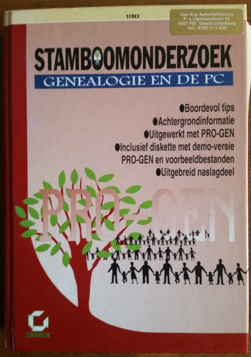 Cover of Pro-Gen stamboomonderzoek