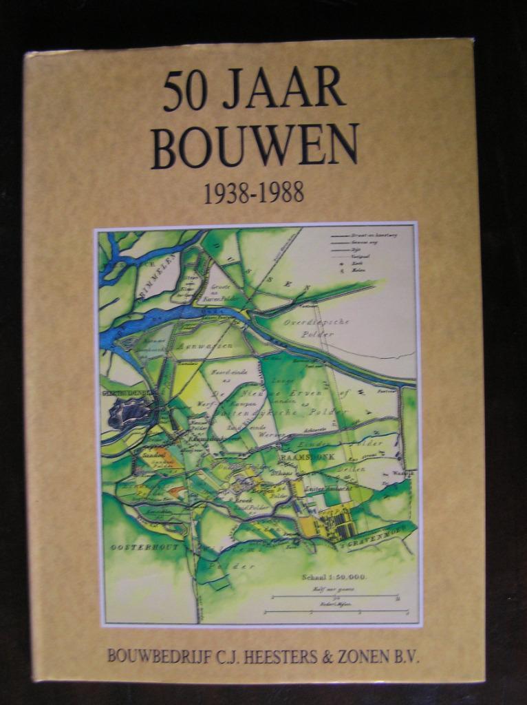 Cover of 50 jaar bouwen 1938 - 1988