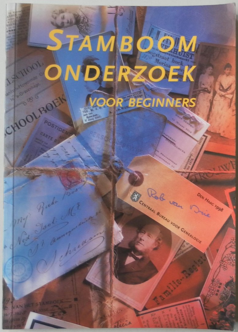 Cover of Stamboomonderzoek voor beginners