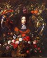 Jan davids de heem-fleurs avec portrait guillaume III d'Orange.jpg